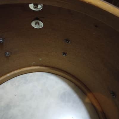 WFL/Ludwig 15"(diameter)x12"(depth) Floor Tom 1950's/60's - Red Paint image 14