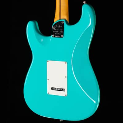 Fender American Ultra Luxe Vintage '60s Stratocaster HSS Rosewood Fingerboard Sea Foam Green (844) image 2
