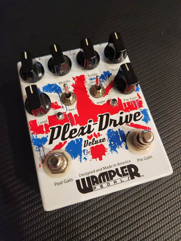 Wampler Plexi-Drive Deluxe V2 (Small Logo) 2010s - Graphic image 1