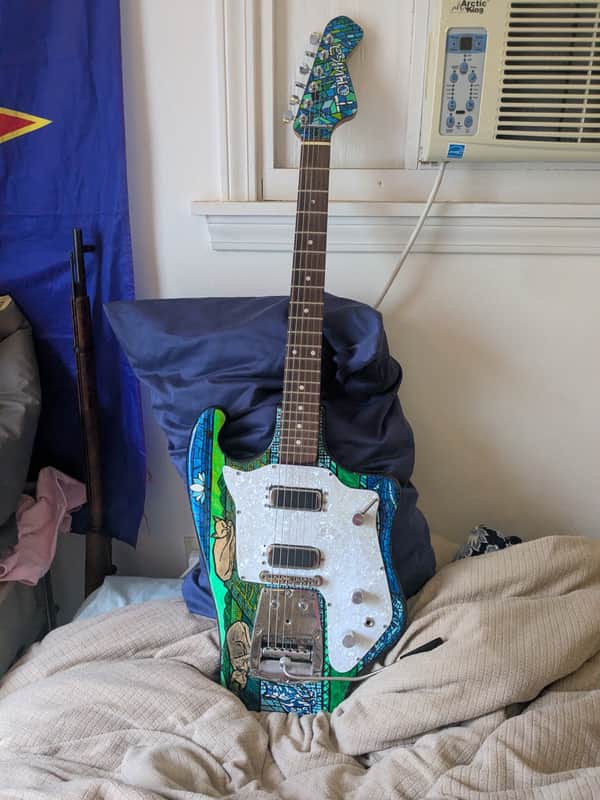 Tonika - Soviet guitar with significant mods image 1