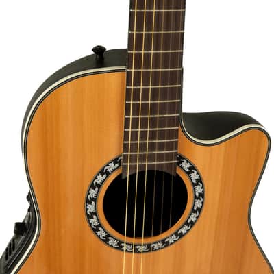 Ovation Pro Series Classic Nylon Legend E-Acoustic Classic Guitar 1773AX-4 Natural (1773AX-4-G) image 6