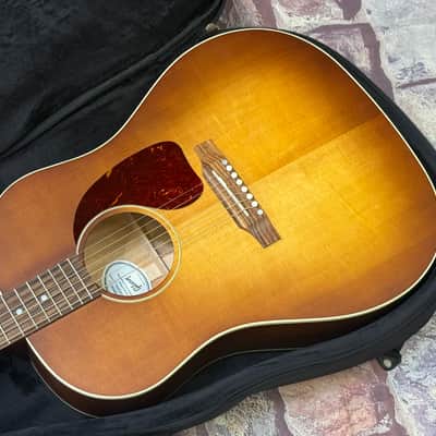 Gibson J-45 Special Satin Honey Burst New Unplayed Auth Dlr 4lb6oz #062 image 11