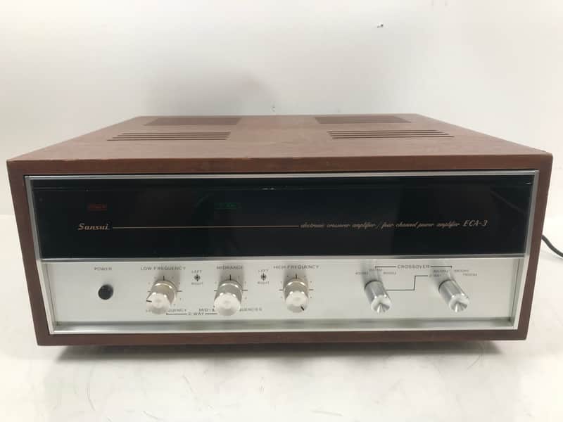 Sansui ECA-3 Electronic Crossover Amplifier/4-Channel Stereo Power Amplifer image 1