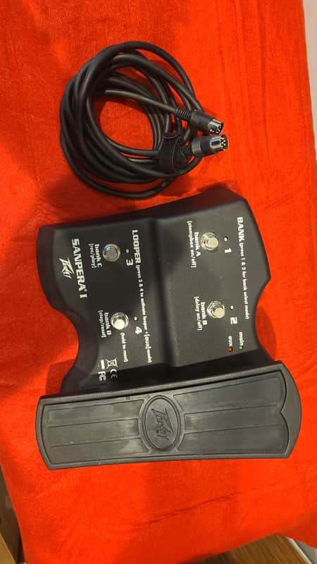 Peavey Sanpera I Foot Controller 2010s - Black image 1