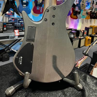 Ibanez Bass Workshop EHB1505MS 5-string Multi-scale Bass Guitar - Black Ice Flat Auth Dealer Free Ship!  083 GET PLEK’D! image 9