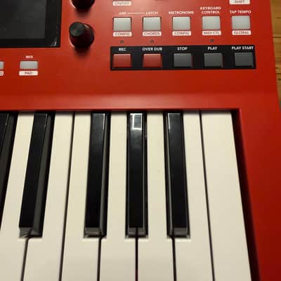 Akai MPC Key 37 Standalone Workstation Synthesizer 2024 - Present - Red image 3