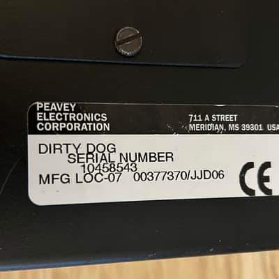 Peavey Dirty Dog Distortion Pedal USA 1990s image 5