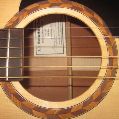 A.R. Savino Guitar Company Custom Orchestral Model Acoustic GuitarARS010 2023  Spruce/Mahogany image 4