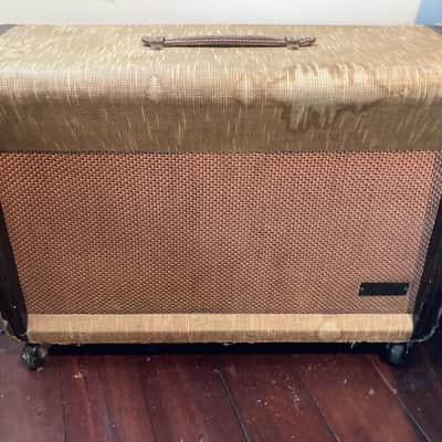 Silvertone 1336 1950-53 - alligator / burlap image 1