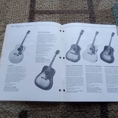 Vintage 1962 Gibson Full-Line Catalog! Rare, Original Case Candy, Paperwork! image 18