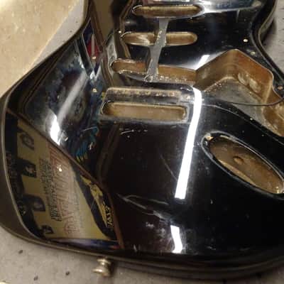 Fender Stratocaster JV Made in Japan 1982 - Black image 9