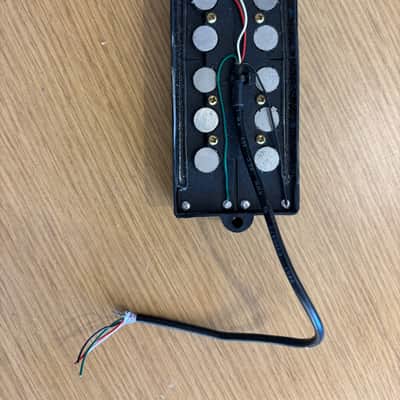 Nordstrand Audio MM5.4 Quad Coil 5-string bass pickup 15.5mm spacing 2016 - Black image 3
