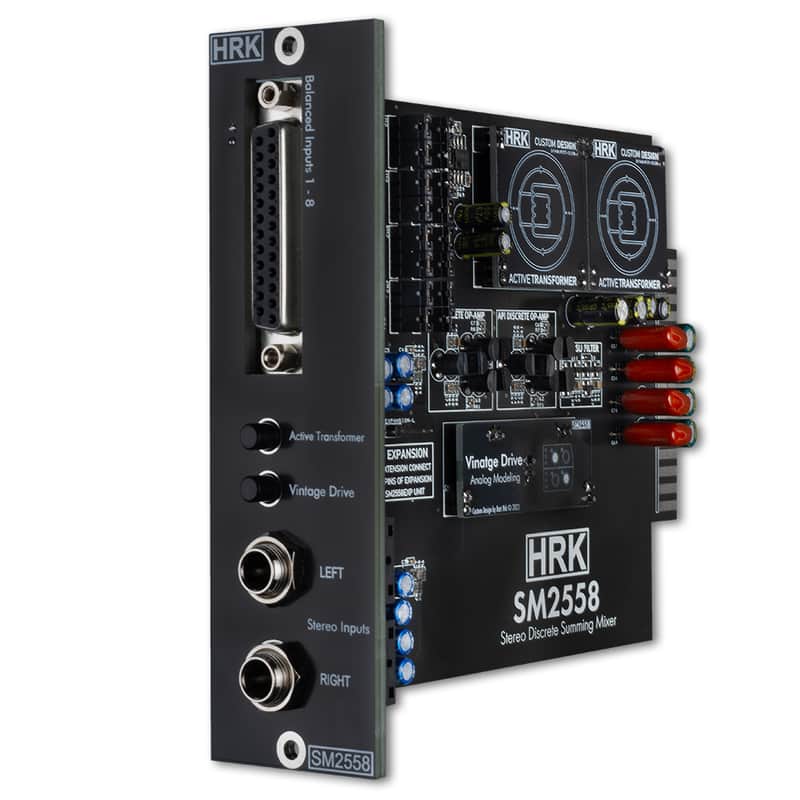 SM2558 | Stereo Analog 500 Summing Mixer - Single Unit image 1
