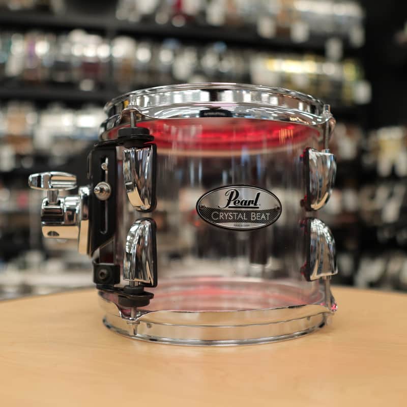 Pre-Owned Pearl 7x8" Crystal Beat Tom (Ultra Clear)