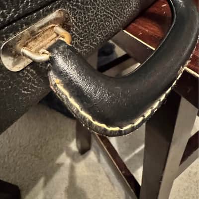 Fender Precision or Jazz Bass Case 1967 - 1971 Black image 9