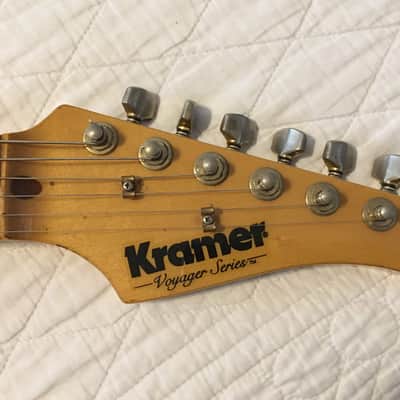 1981 Vintage Kramer Voyager  Single Humbucker Black with Case image 4
