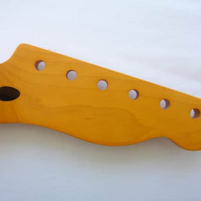 NEW* 1-Piece /Telecaster 21 JUMBO Frets/Medium to Chunky C Neck Contour /Vintage Tint /Guitar Neck - SATIN NITRO Finish. Fits Fender/ Warmoth TELE image 2