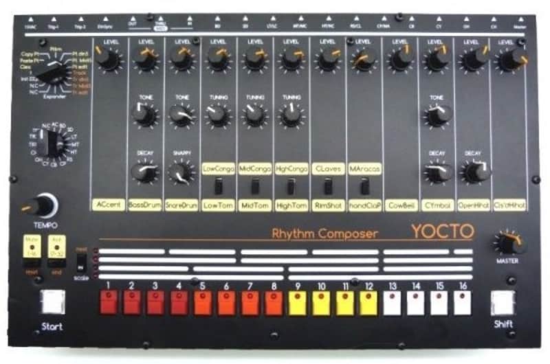 Yocto TR-808 Rhythm Composer Analog Drum Machine (Roland TR-808