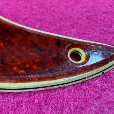 General Vintage Tone 1969’ Nitrate celluloid pickguard for Stratocaster 4 ply Celluloid nitrate / Carey NOS image 2