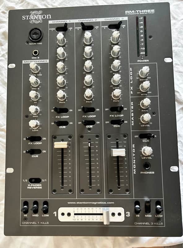 Stanton RM-Three Stereo DJ Mixer RM-3 image 1