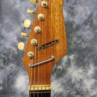 Vintage RARE 1966 Continental Made by Hoshino Gakki Ibanez Burns Electric Guitar Pro Setup New Strings Continental image 7