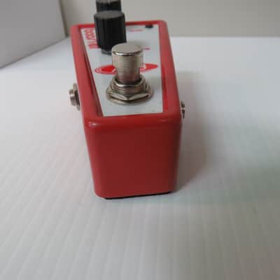 Modtone Mini-Mod Booster Guitar Pedal - White/Red image 11