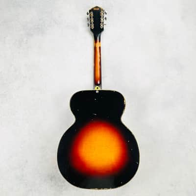 Kay Baxendale Conversion K27 Jumbo Acoustic Guitar 1950s - Sunburst image 12