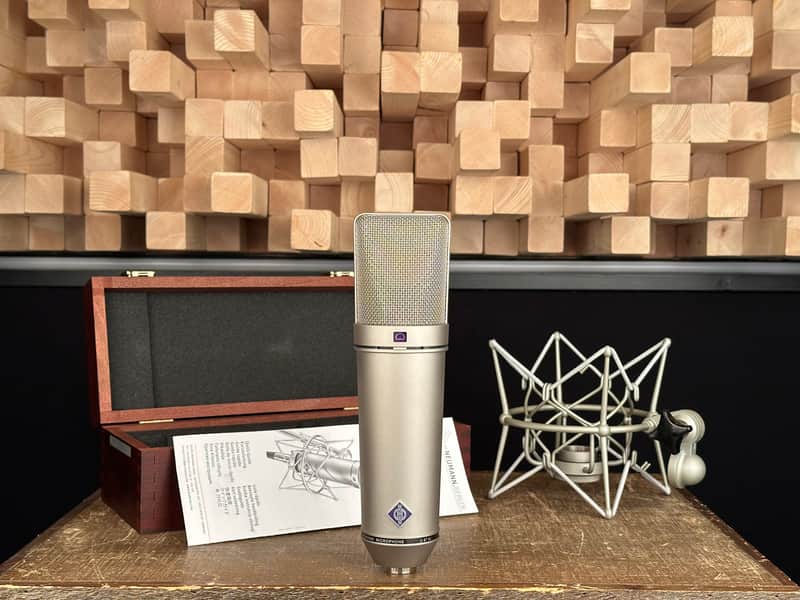 Neumann U 87 Ai Condenser Microphone With EA 87 Mount. Mint, like new! U87Ai U87. 184528 image 1