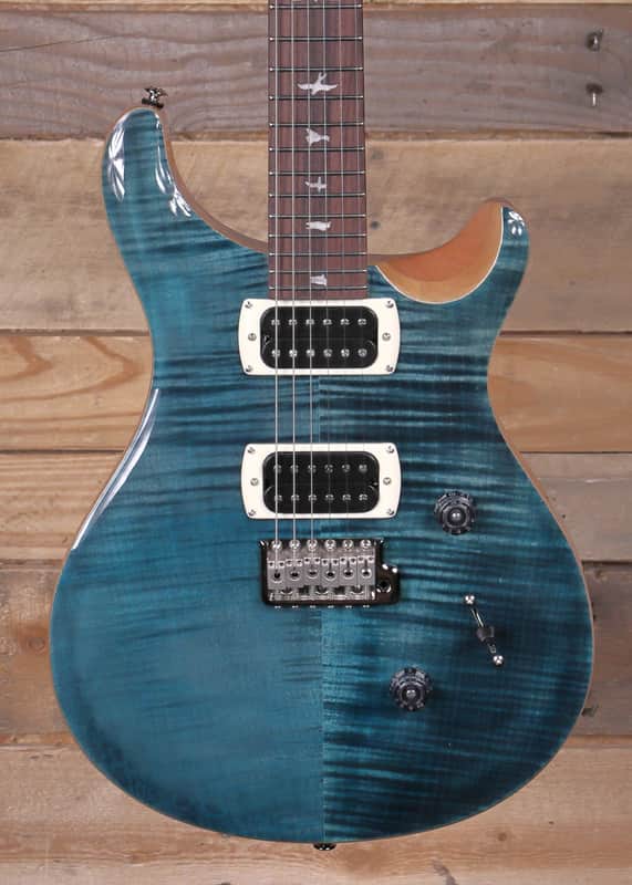 PRS SE Custom 24 Electric Guitar Slate Blue w/  Gigbag image 1