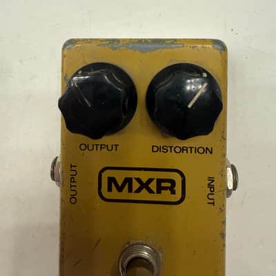 MXR Distortion + Plus Overdrive Vintage 1981 Block Logo Guitar Effect Pedal image 2