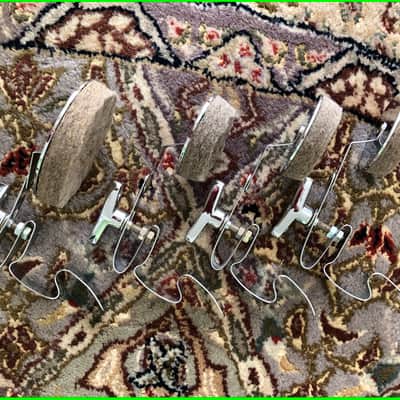 Sonor Germany HiLite Drum Chrome Clip-On Mute / Muffler / Damper ORIGINAL SET OF FOUR image 7