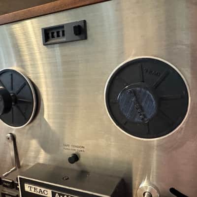 TEAC A-4010SL Stereo Reel to Reel Tape Recorder Tested Record/Play image 9