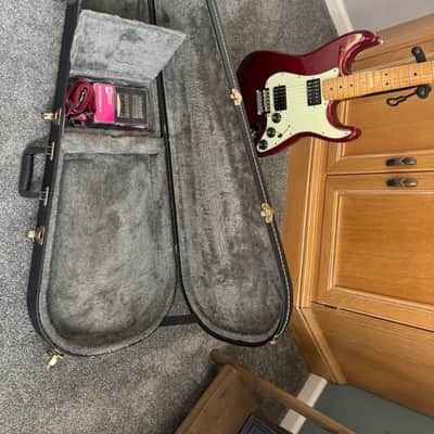 Fender Blacktop Stratocaster HH 2011 - 2014 (+Hard Case and Seymour Duncan Hot Rodded set pickups) image 3