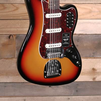 Fender Vintera III Early '60s 6-String Bass VI 3-Color Sunburst w/ Gigbag image 2