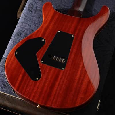 Paul Reed Smith (PRS) 2015 Wood Library P24 Trem Orange Tiger Pattern Regular Neck [15 221287] (05/07) image 7