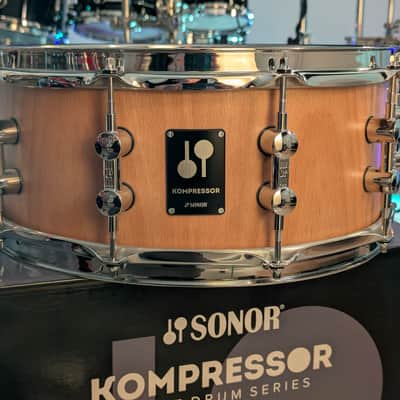 SONOR KOMPRESSOR 14x6" Beech Snare image 6