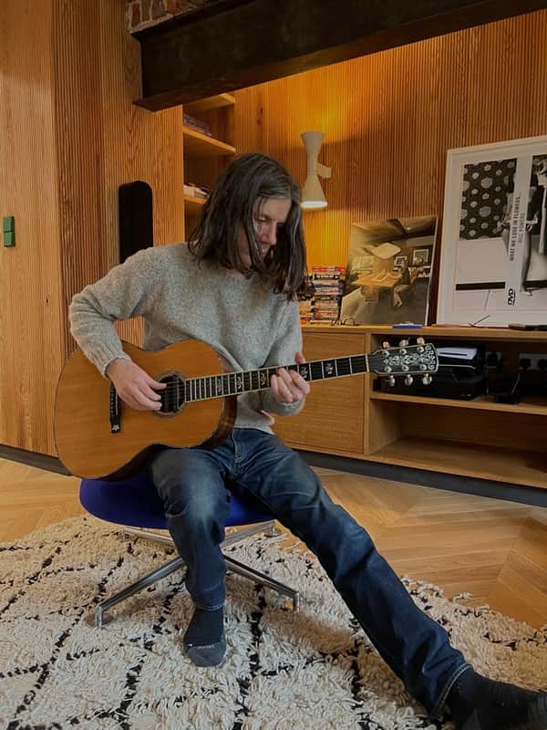 Larrivee LS-10 Acoustic Formerly owned and used by JOHN SQUIRE THE STONE ROSES 1994 - Natural image 1
