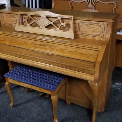Kohler Campbell Console Piano Oak SN IDEA0111 image 8