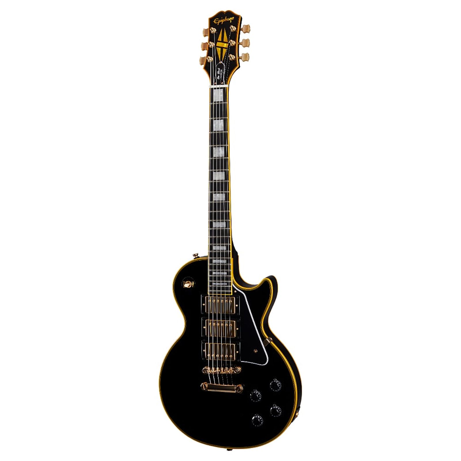 新春セール5日まで！ Epiphone Black Beauty Epiphone Joe Bonamassa Black Beauty Les Paul Custom Outfit | Reverb UK