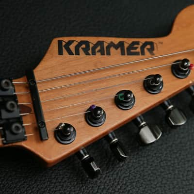 Kramer CK110 Tatsuya Signature Model Red/Orange & Kinsman Hard Case image 11