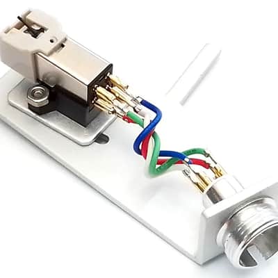 Replacement Headshell + Audio Technica AT3600L Cartridge + Stylus For Goldring Lenco B52, B55, L72, L75, L78, GL69, GL72, GL75, GL78 Vintage Vinyl Record Players Turntables (Grey Finish) image 4