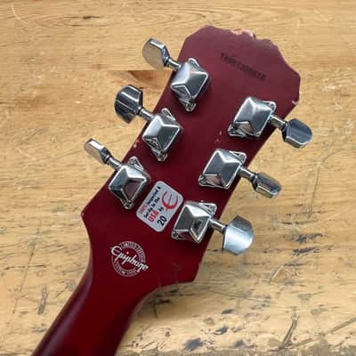 Epiphone Les Paul Special II 2014 Wine Red Electric Guitar image 8