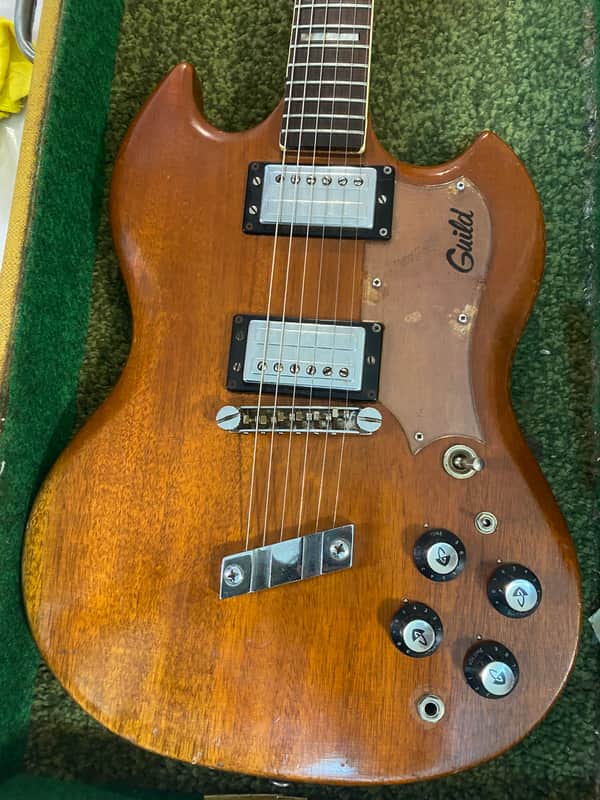 Guild S-100 Carved Carved Natural | Reverb Canada