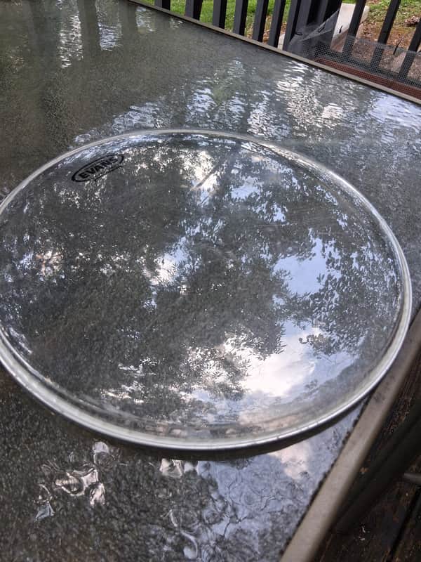 Evans 14" Clear Level 360 Genera Reso Drumhead 2018 - Clear image 1