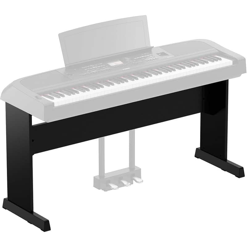 Yamaha L300 Matching Stand For DGX-670 Digital Piano (Black) image 1