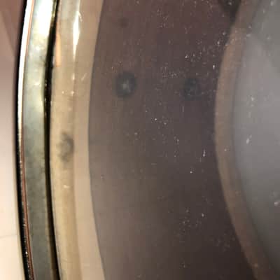 Ludwig No. 491 Pioneer 5x14" 6-Lug Snare Drum with Keystone Badge 1968 - 1969 - Black/Gold Duco Lacquer image 10