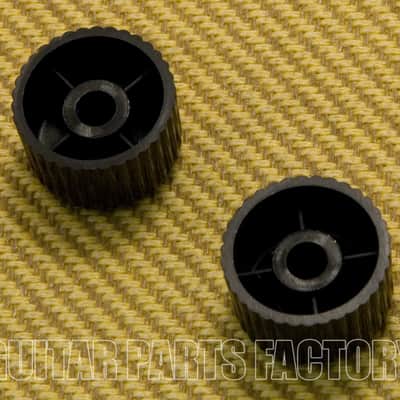 WDKN1BLK Harmony Style Black Cupcake Knob Set Guitar/Bass Tone/Volume image 2