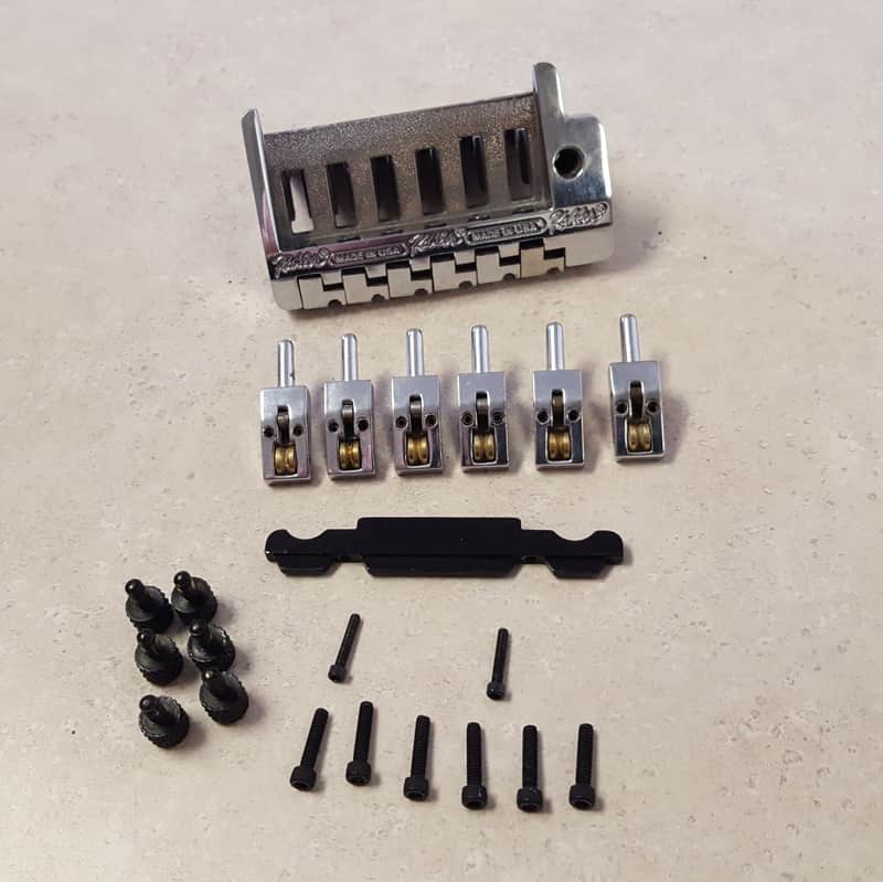 Kahler USA Chrome 2520 Fulcrum Tremolo Bridge with Behind The Nut