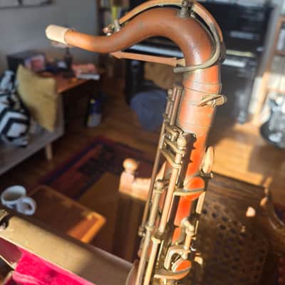 Benetone Tenor Saxophone w/ Original Case Serviced 1950s 1960s image 6