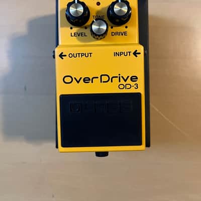 Boss OD-3 OverDrive (Silver Label) 1997 - Present - Yellow image 2